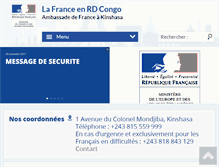 Tablet Screenshot of ambafrance-cd.org